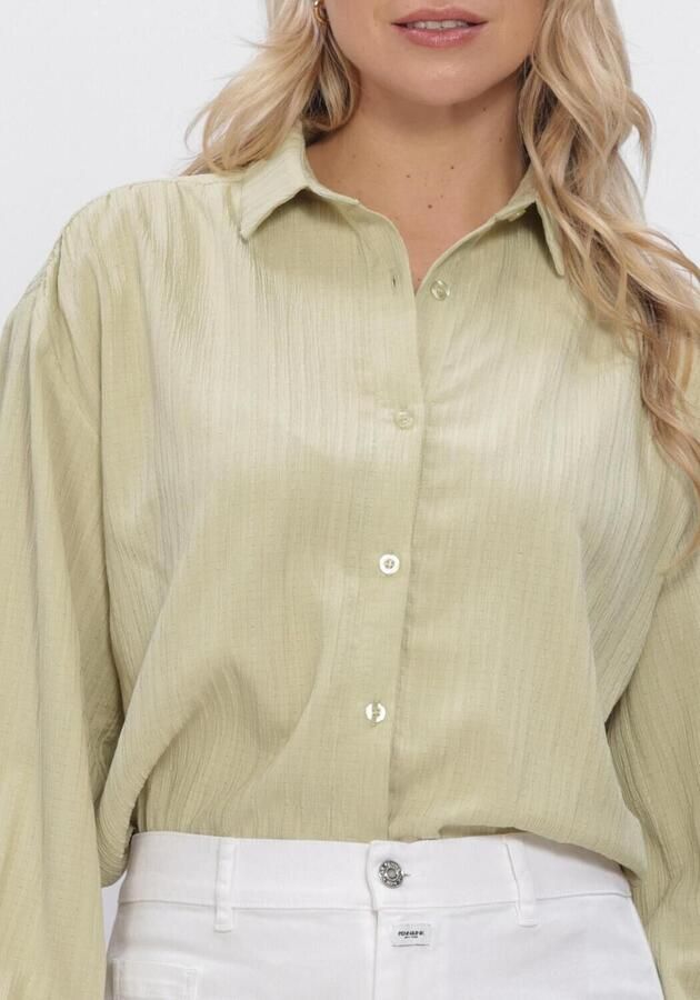 YDENCE Dames Blouses Blouse Quincy Groen - Foto 4