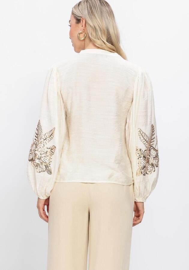 YDENCE Dames Blouses Blouse Rose Creme - Foto 3