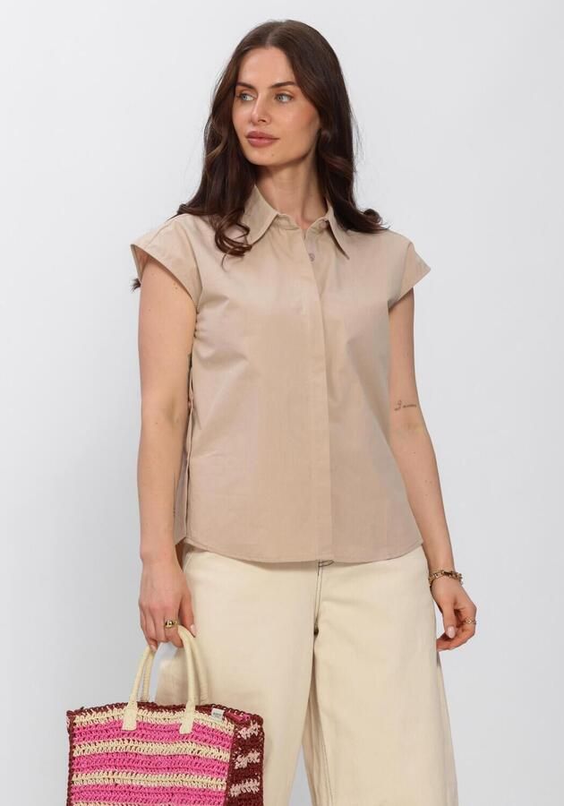 YDENCE Dames Blouses Blouse Sabrina Beige