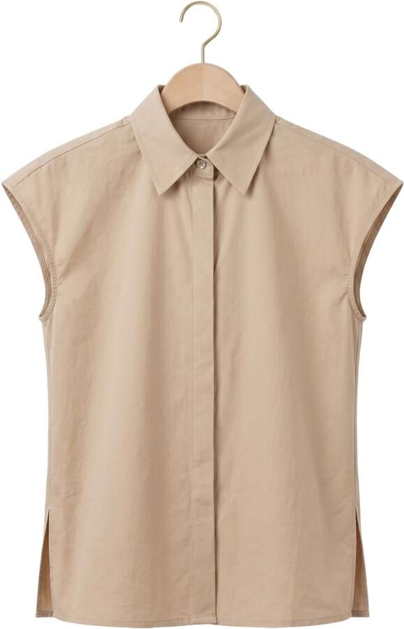 YDENCE Dames Blouses Blouse Sabrina Beige - Foto 4