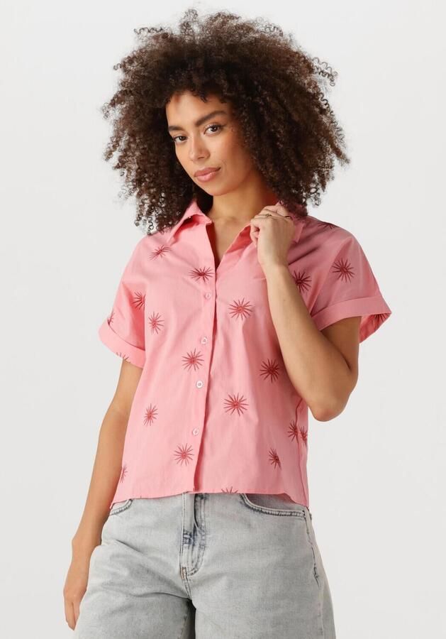 YDENCE Dames Blouses Blouse Sunny Roze - Foto 4