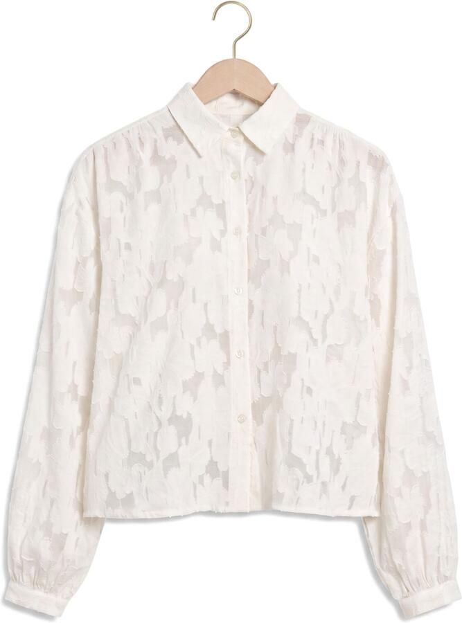 YDENCE Dames Blouses Blouse Winslet Gebroken Wit - Foto 2