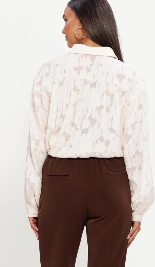YDENCE Dames Blouses Blouse Winslet Gebroken Wit - Foto 4