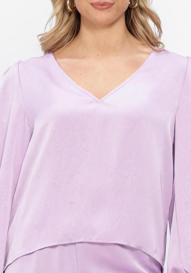 YDENCE Dames Blouses Top Nyma Lila - Foto 3