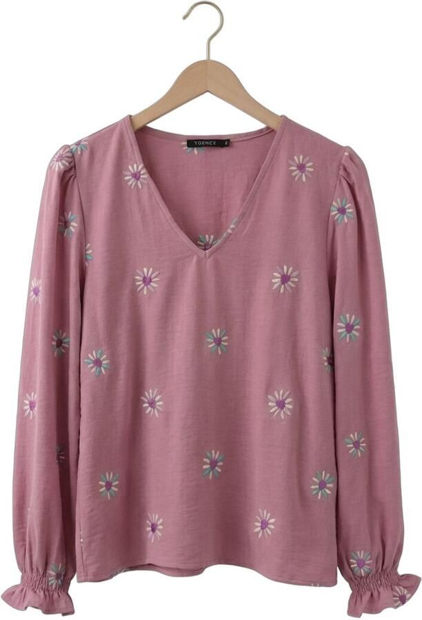 YDENCE Dames Blouses Top Philou Lila - Foto 4