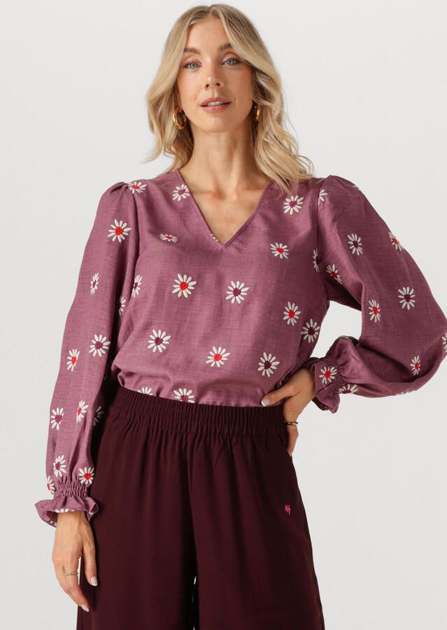 YDENCE Dames Blouses Top Philou Paars - Foto 4