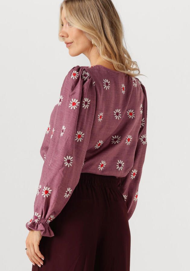 YDENCE Dames Blouses Top Philou Paars - Foto 3