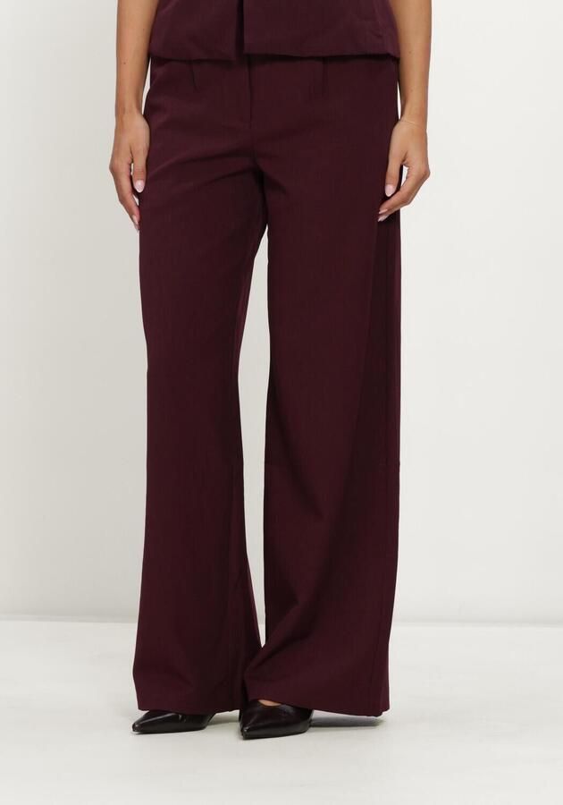 YDENCE Dames Broeken Pants Agatha Bordeaux