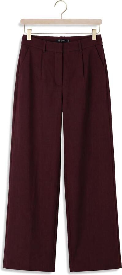 YDENCE Dames Broeken Pants Agatha Bordeaux - Foto 4