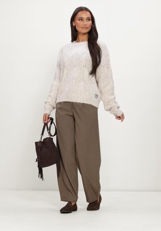 YDENCE Dames Broeken Pants Blythe Bruin - Foto 4