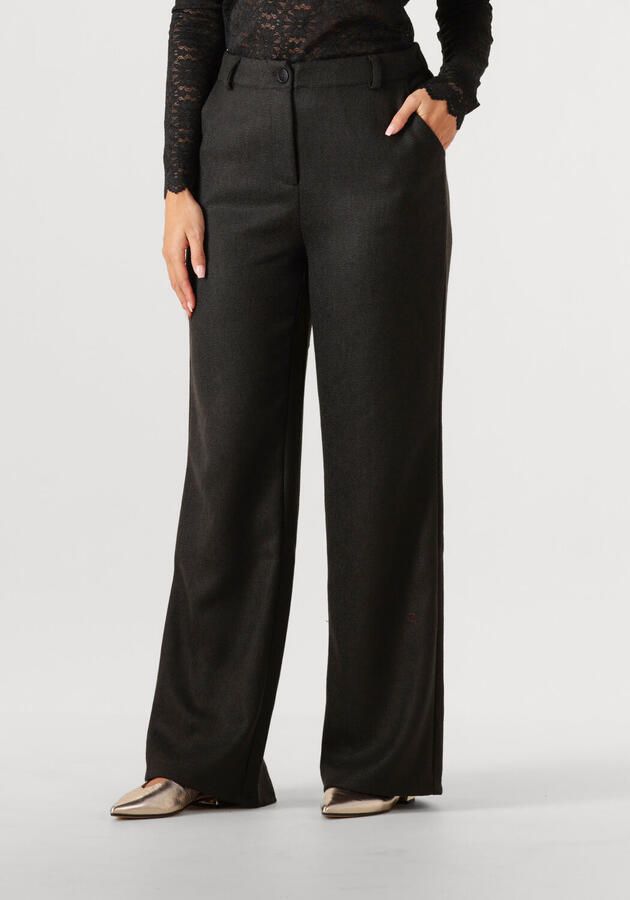 YDENCE Dames Broeken Pants Leona Donkergrijs - Foto 4