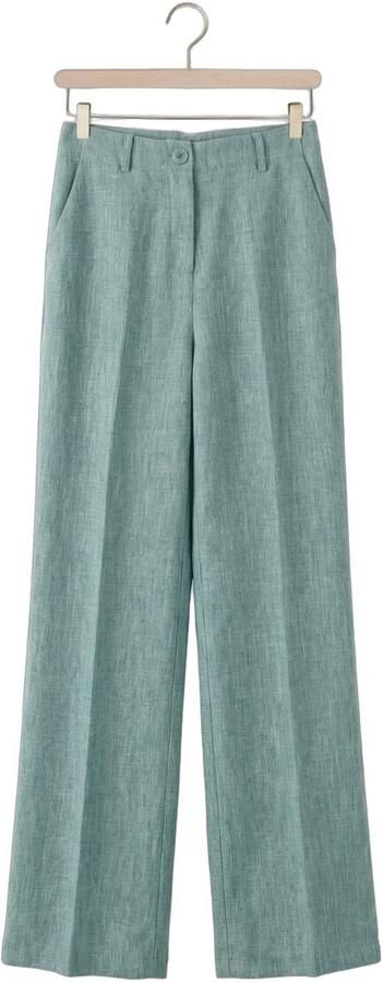 YDENCE Dames Broeken Pants Leona Tall Mint - Foto 4