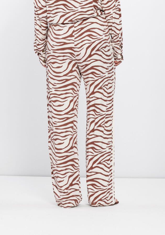 YDENCE Dames Broeken Pants Lulu Creme - Foto 2