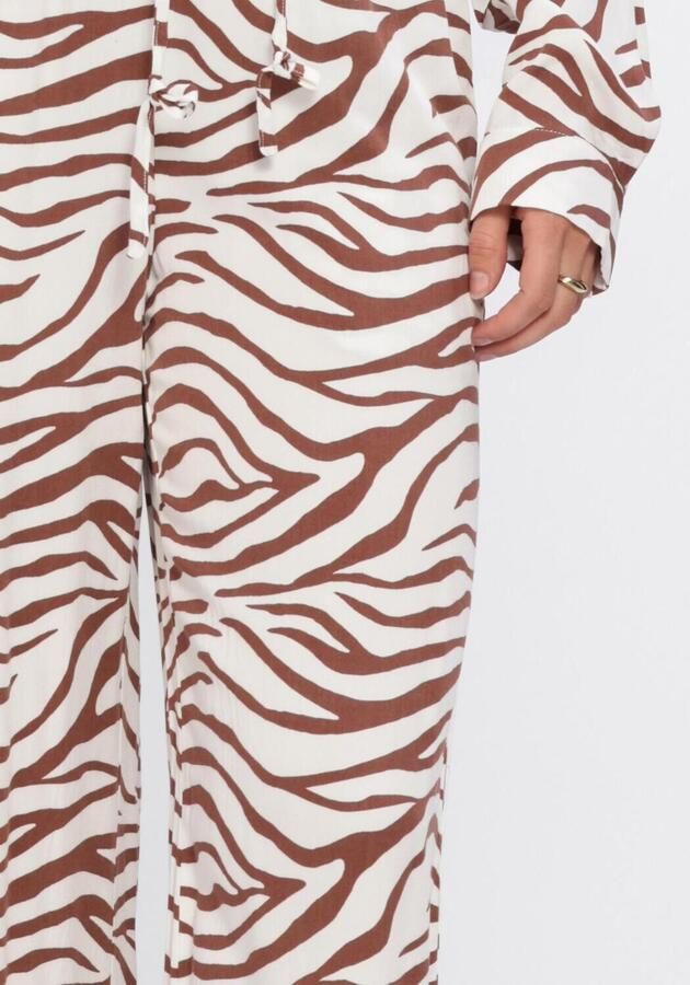 YDENCE Dames Broeken Pants Lulu Creme - Foto 3