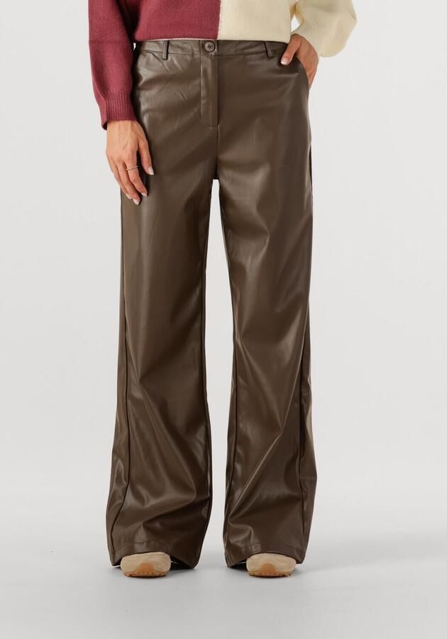 YDENCE Dames Broeken Pants Marlee Bruin - Foto 4