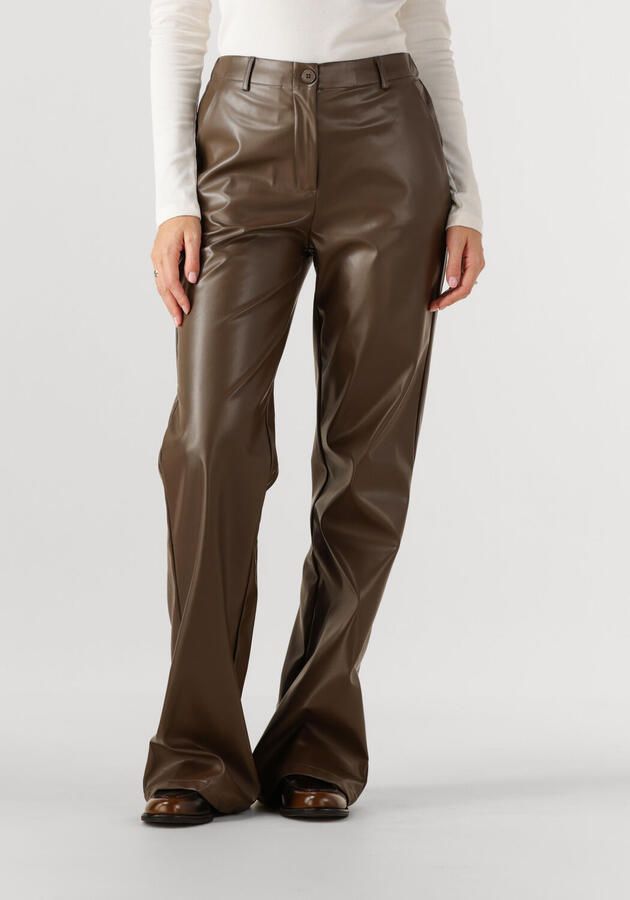 YDENCE Dames Broeken Pants Marlee Tall Bruin TALL - Foto 4