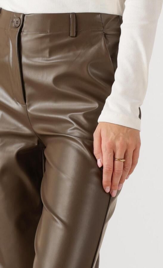 YDENCE Dames Broeken Pants Marlee Tall Bruin TALL - Foto 2