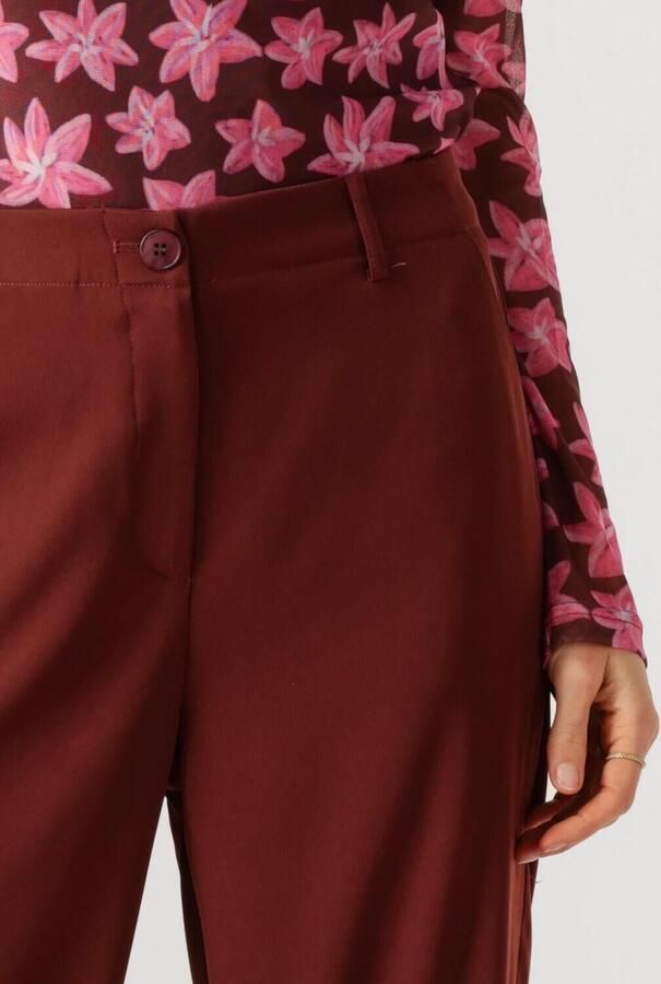 YDENCE Dames Broeken Pants Solange Bordeaux - Foto 2