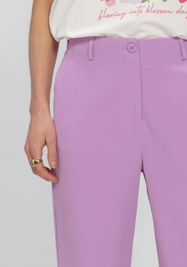 YDENCE Dames Broeken Pants Solange Lila - Foto 3