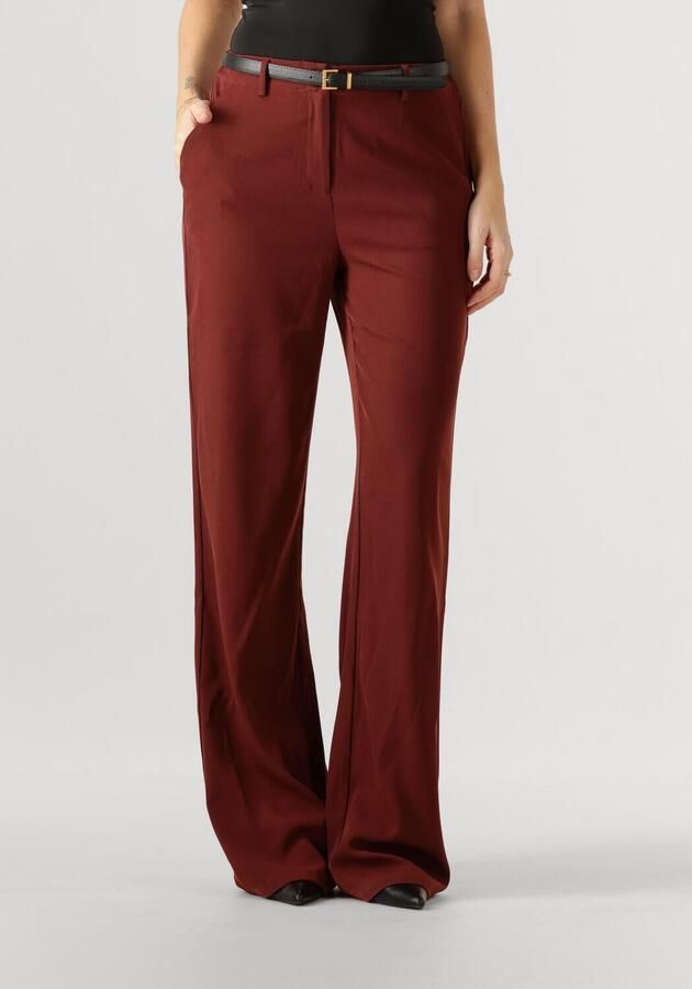 YDENCE Dames Broeken Pants Solange Tall Bordeaux TALL - Foto 4