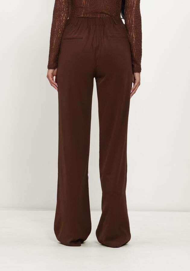 YDENCE Dames Broeken Pants Solange Tall Bruin - Foto 2