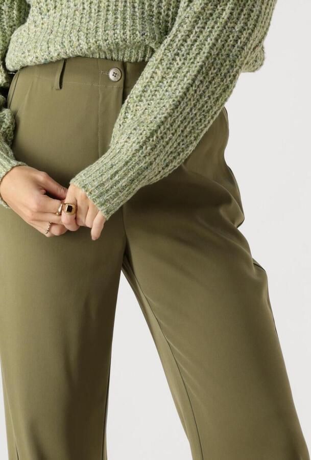 YDENCE Dames Broeken Pants Solange Tall Groen - Foto 2