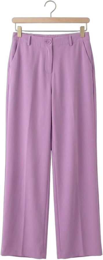 YDENCE Dames Broeken Pants Solange Tall Paars - Foto 4