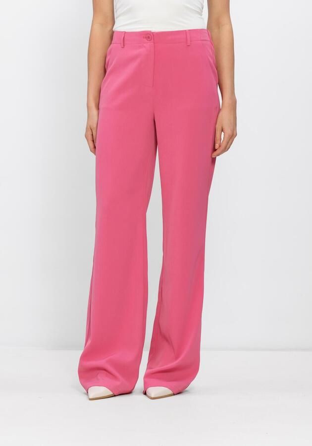 YDENCE Dames Broeken Pants Solange Tall Roze