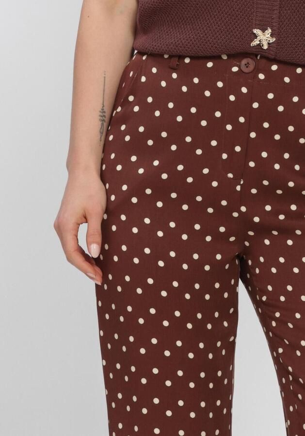 YDENCE Dames Broeken Pants Stacey Bruin - Foto 3