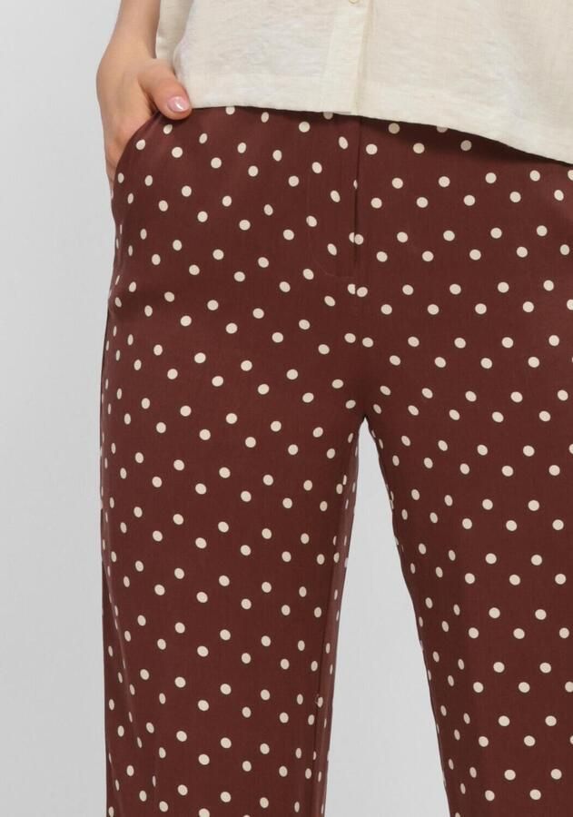YDENCE Dames Broeken Pants Stacey Tall Bruin - Foto 2
