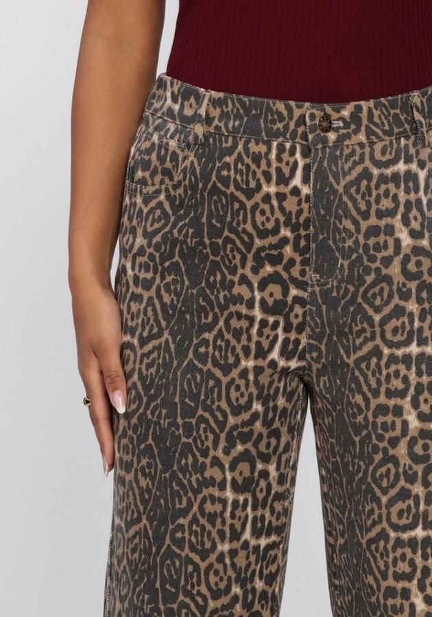 YDENCE Dames Broeken Pants Valesca Bruin - Foto 3