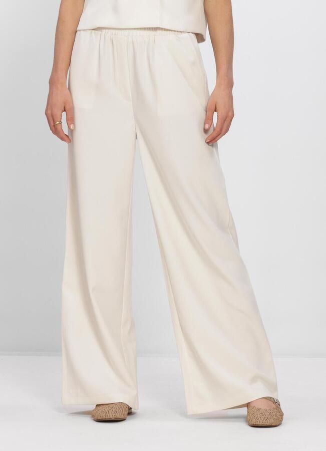 YDENCE Dames Broeken Pants Yade Ecru