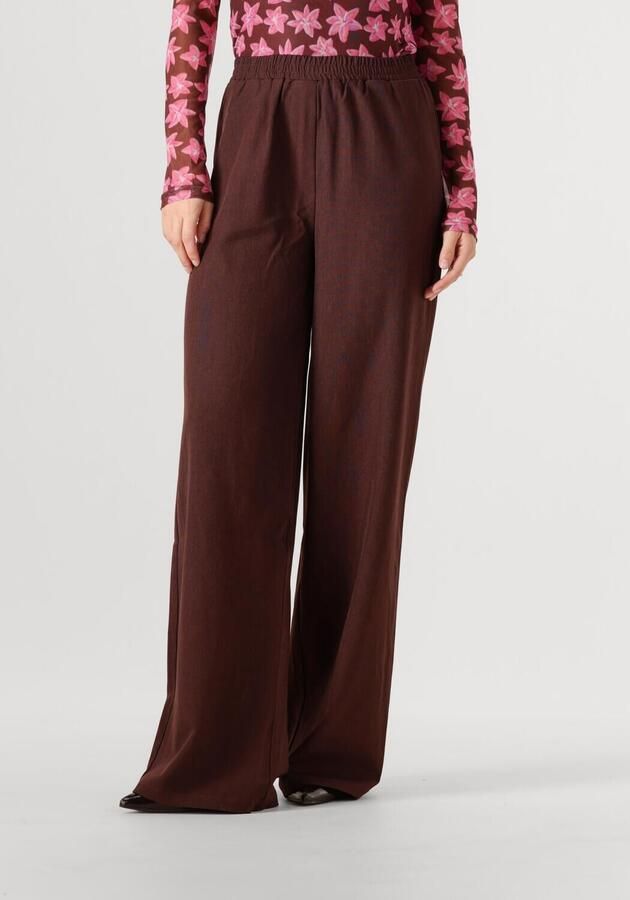 YDENCE Dames Broeken Pants Yade Tall Bruin TALL - Foto 4