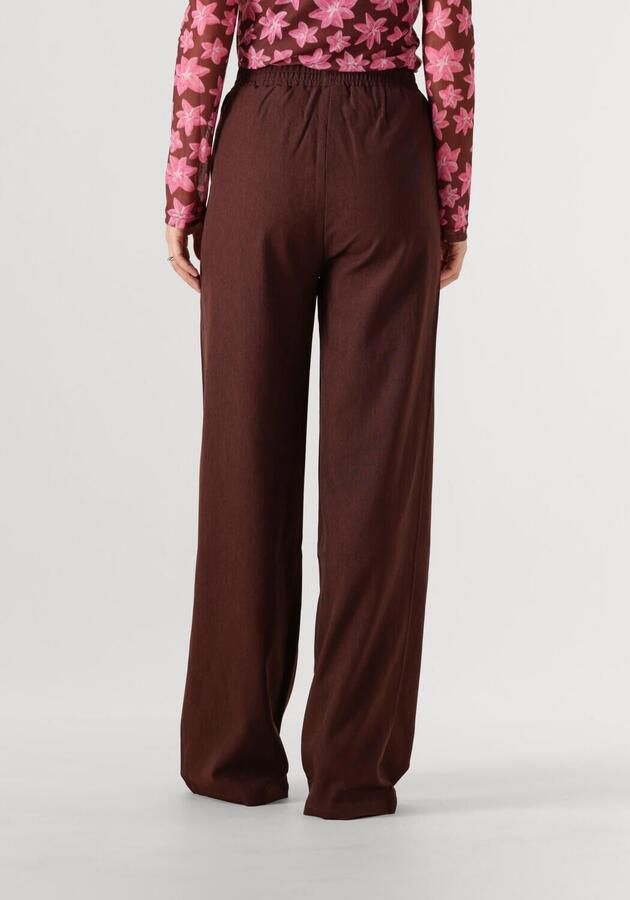 YDENCE Dames Broeken Pants Yade Tall Bruin TALL