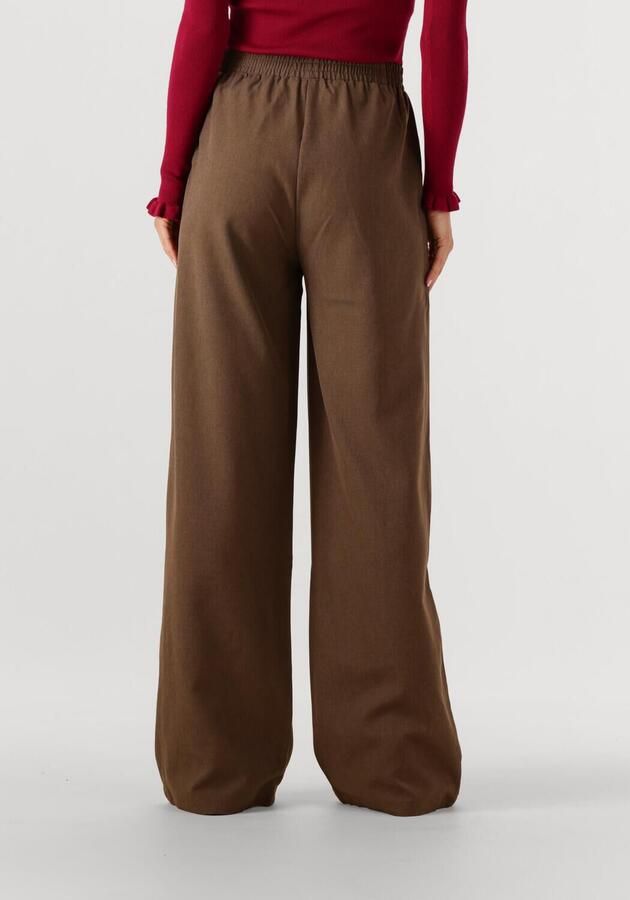 YDENCE Dames Broeken Pants Yade Tall Bruin TALL