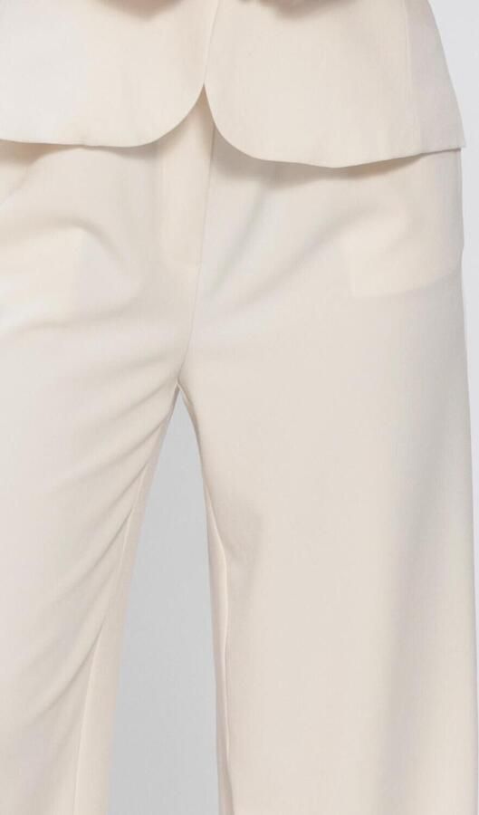 YDENCE Dames Broeken Pants Yade Tall Ecru - Foto 3