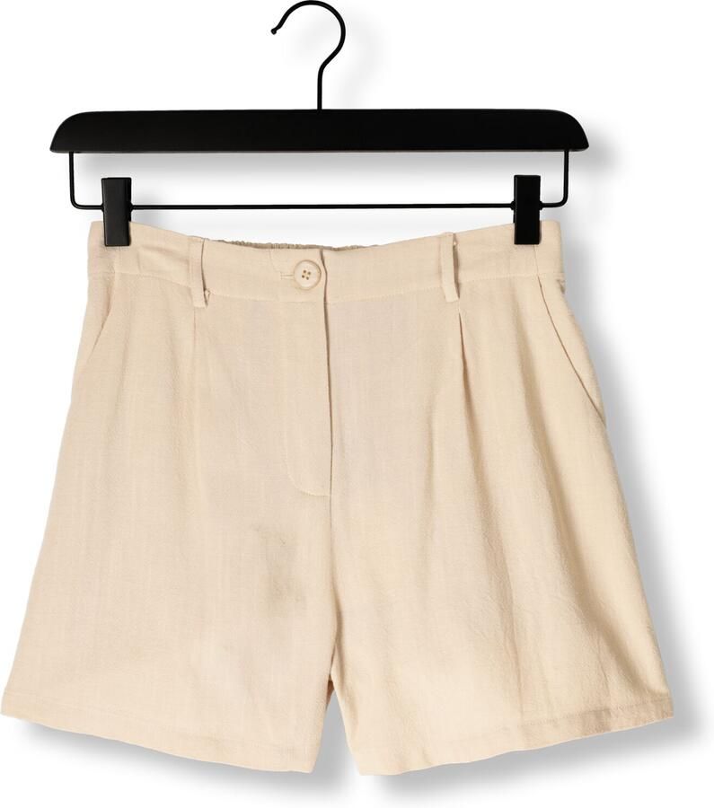 YDENCE Dames Broeken Short Anita Beige