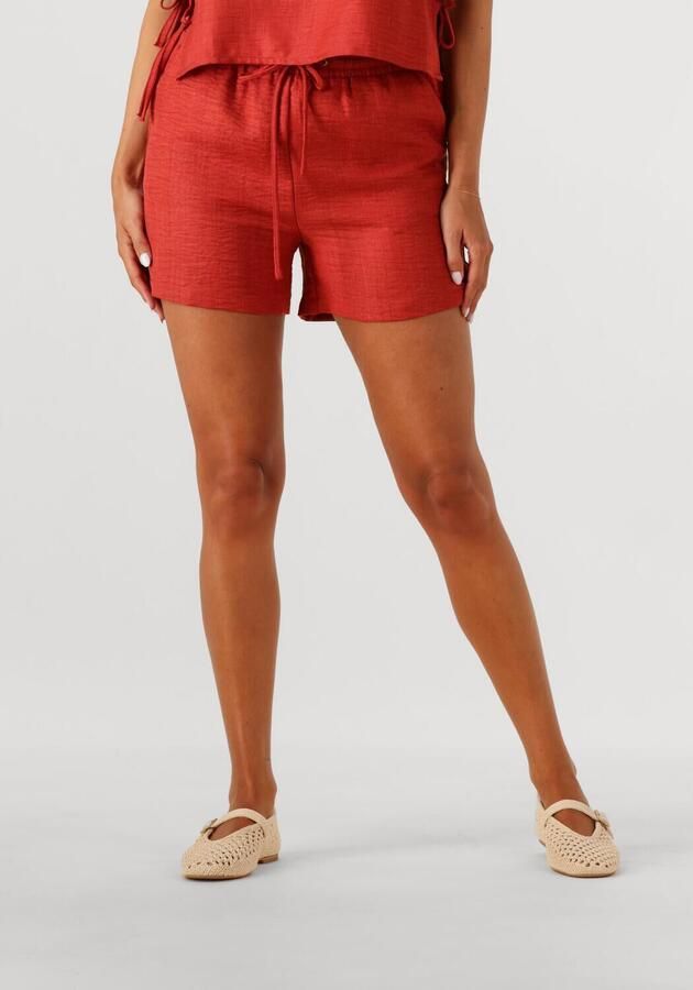 Ydence wide leg regular waist casual short rood - Foto 4