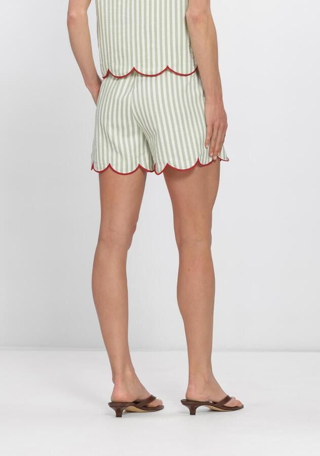 YDENCE Dames Broeken Short Nena Groen - Foto 3