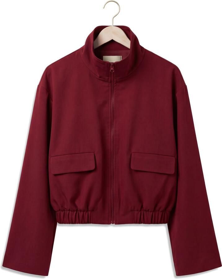 YDENCE Dames Jassen Jacket Davis Bordeaux - Foto 2