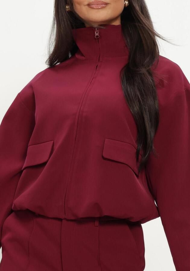 YDENCE Dames Jassen Jacket Davis Bordeaux - Foto 4