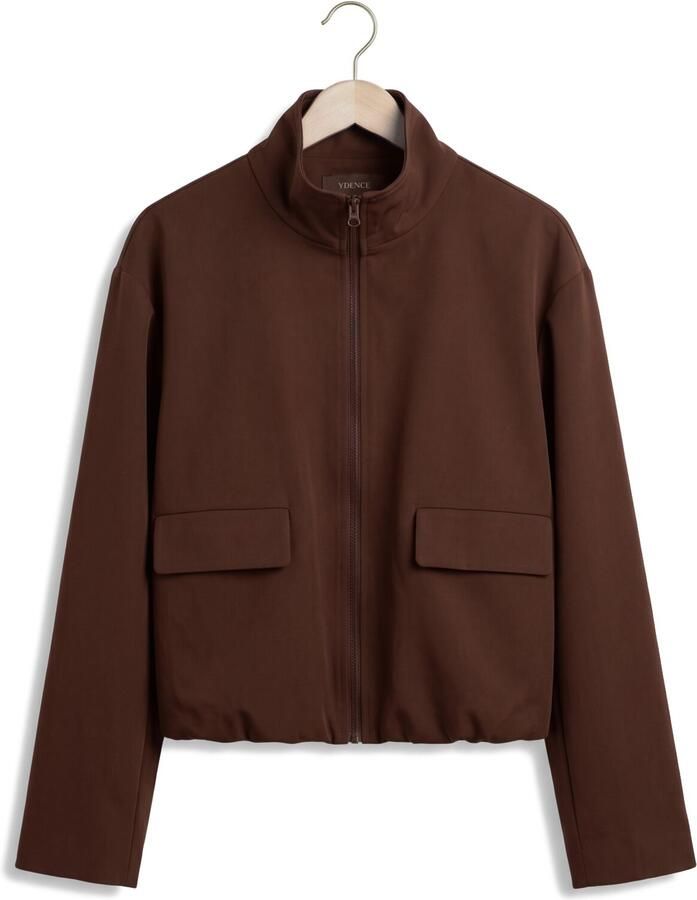 YDENCE Dames Jassen Jacket Davis Bruin - Foto 2