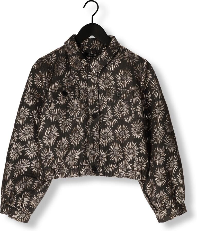 YDENCE Dames Jassen Jacket Floria Zwart