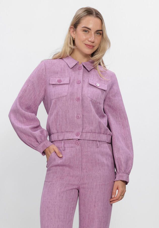 YDENCE Dames Jassen Jacket Jinte Lila