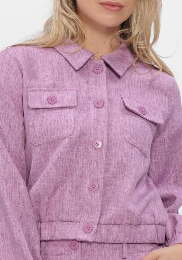 YDENCE Dames Jassen Jacket Jinte Lila - Foto 4