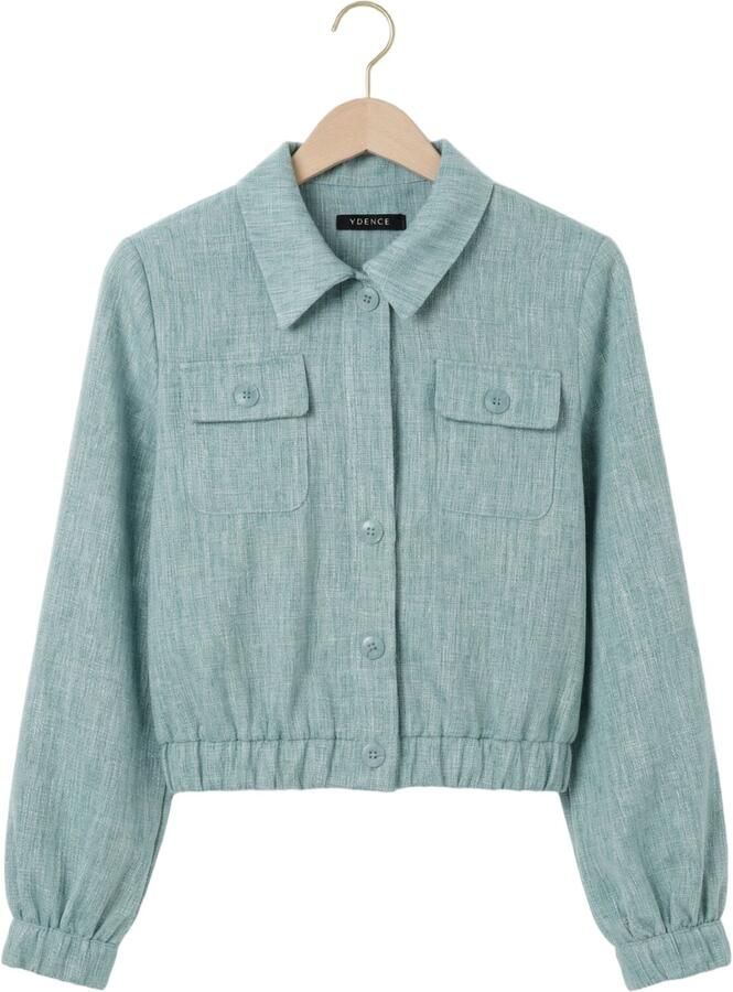 YDENCE Dames Jassen Jacket Jinte Mint - Foto 2