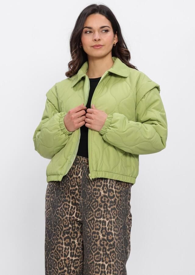 YDENCE Dames Jassen Jacket Ramona Groen