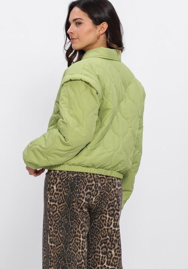YDENCE Dames Jassen Jacket Ramona Groen - Foto 3
