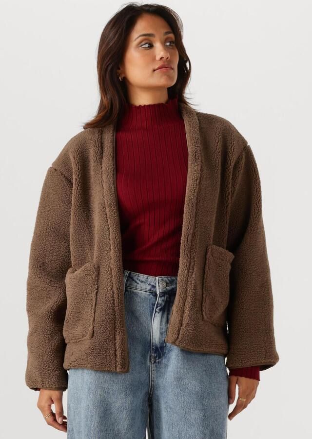 YDENCE Dames Jassen Jacket Sally Bruin - Foto 4