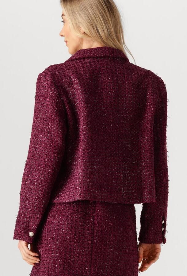 YDENCE Dames Jassen Jacket Wiske Bordeaux - Foto 3
